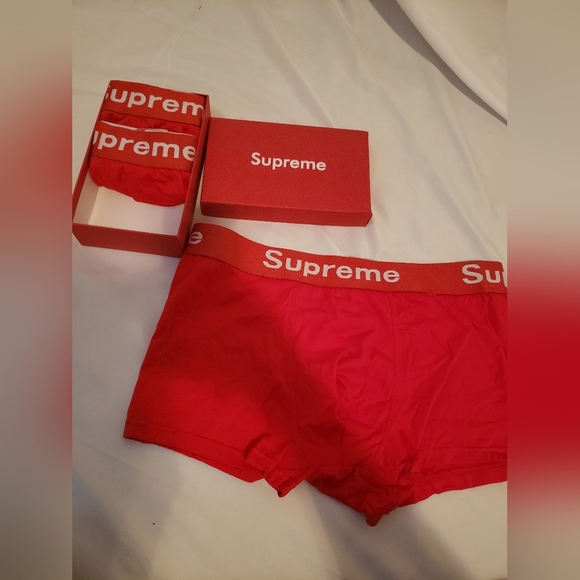 Supreme Classic Red Boxer Briefs - Picture 1 of 2